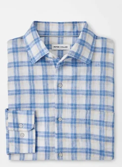 Peter Millar Sport Shirts|Edisto Linen Sport Shirt