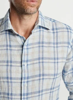 Peter Millar Sport Shirts|Emil Linen Sport Shirt