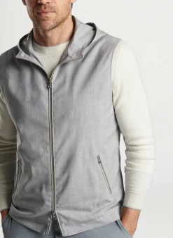 Peter Millar Vests|Excursionist Lite Hooded Vest