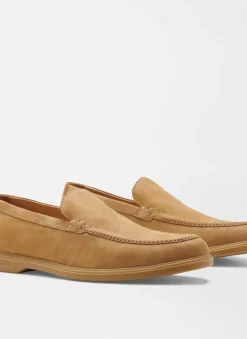 Peter Millar Loafers & Boots|Excursionist Nubuck Venetian Loafer