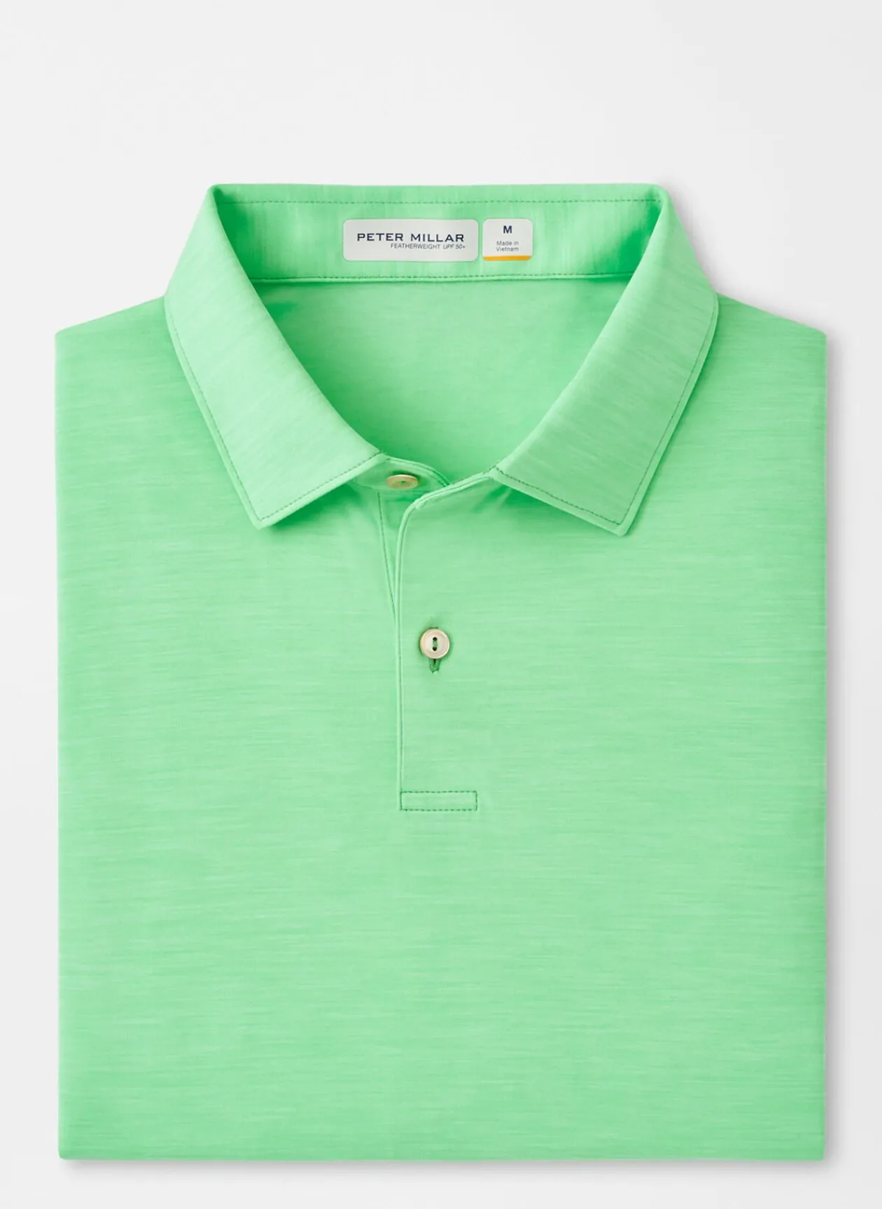 Peter Millar Sun Protection Apparel|Featherweight Performance Melange Polo