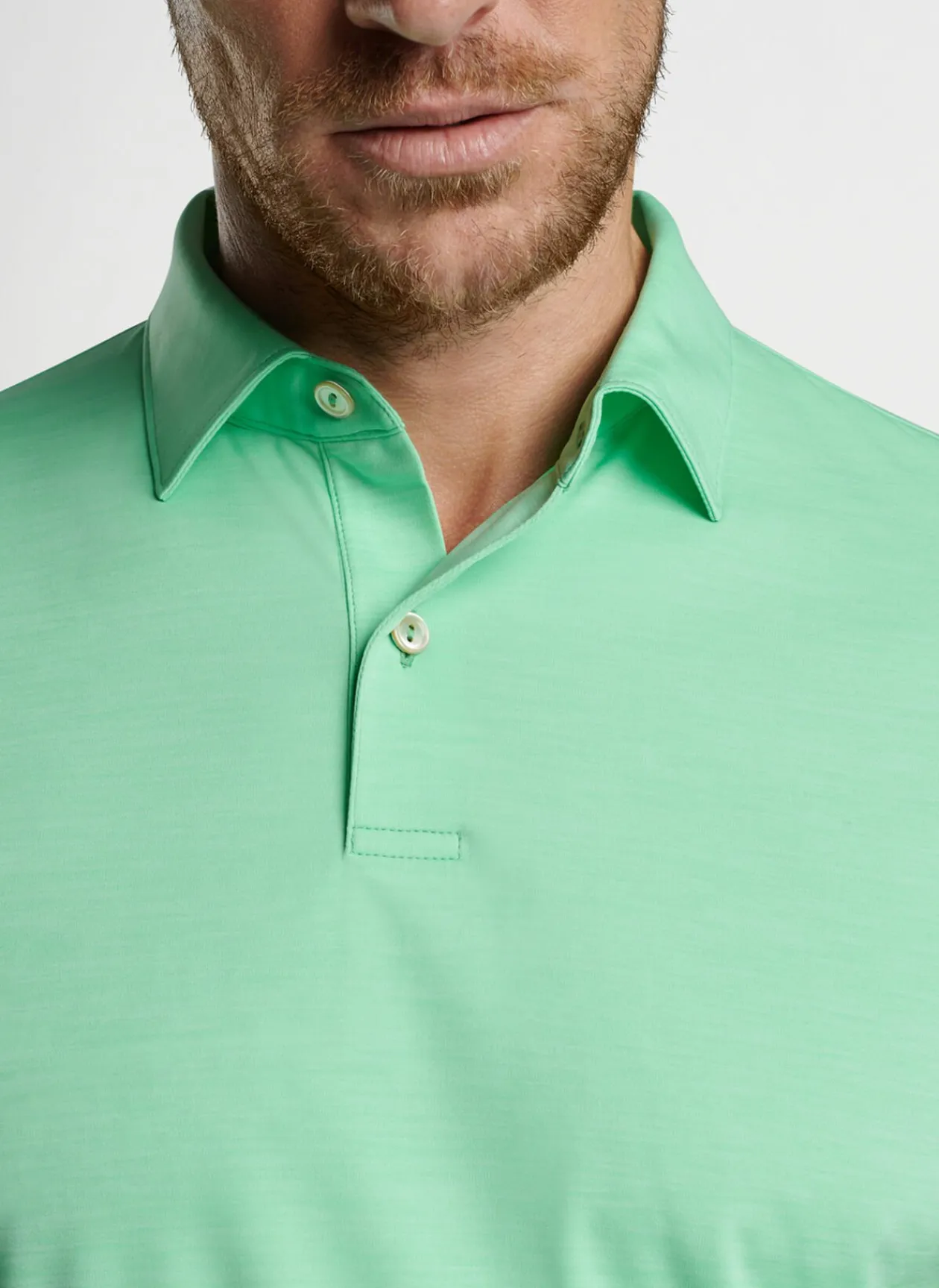Peter Millar Sun Protection Apparel|Featherweight Performance Melange Polo
