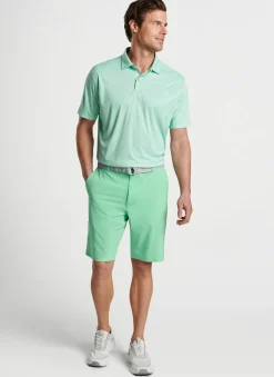 Peter Millar Sun Protection Apparel|Featherweight Performance Art Deco Polo