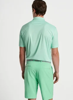 Peter Millar Sun Protection Apparel|Featherweight Performance Art Deco Polo