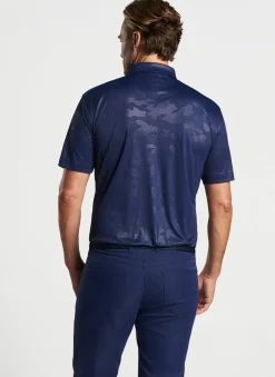 Peter Millar Sun Protection Apparel|Featherweight Performance Logo Camo Polo