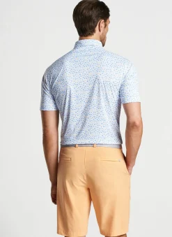 Peter Millar Sun Protection Apparel|Featherweight Performance Sea For Yourself Polo