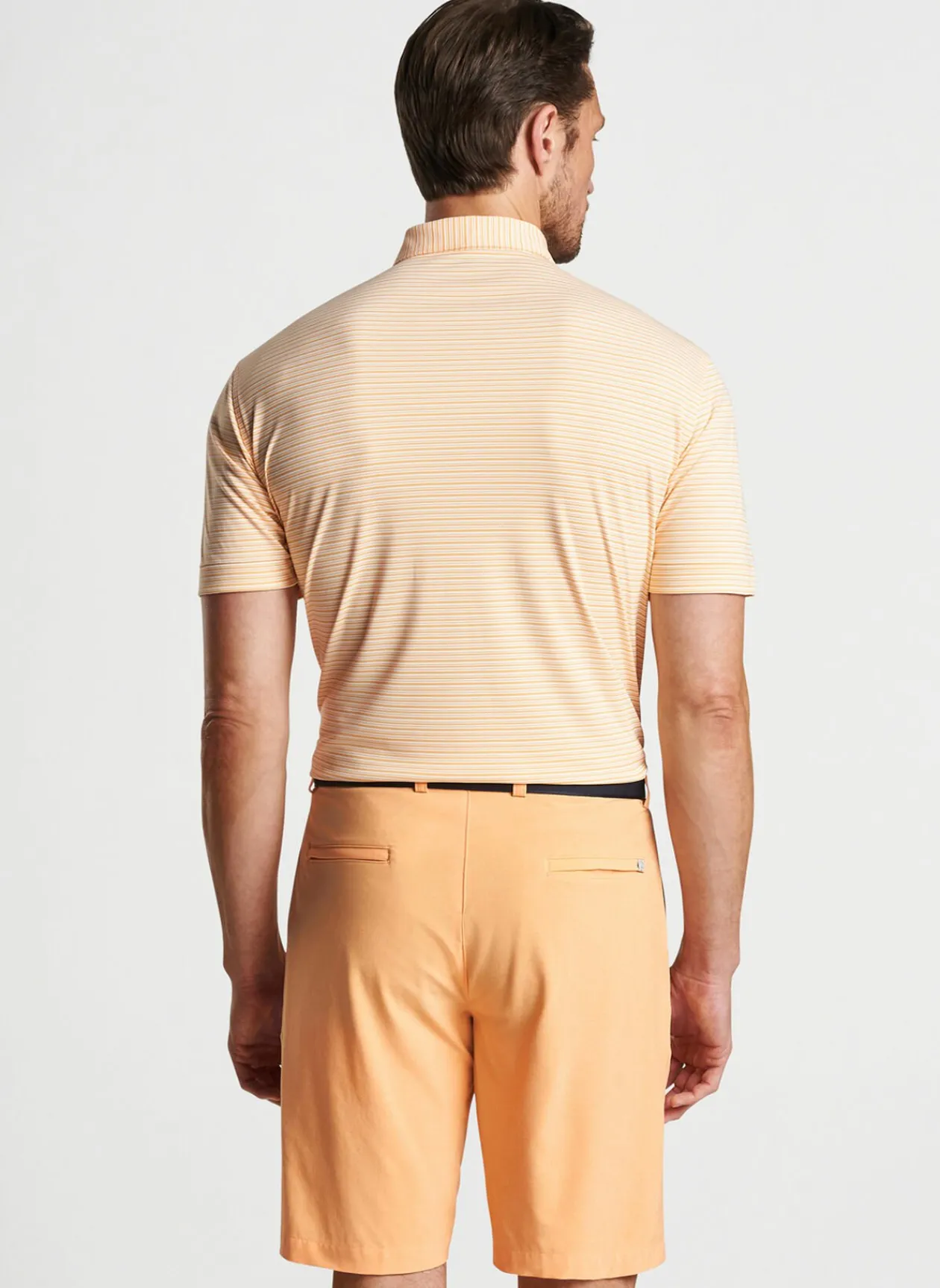 Peter Millar Sun Protection Apparel|Featherweight Performance Payne Stripe Polo