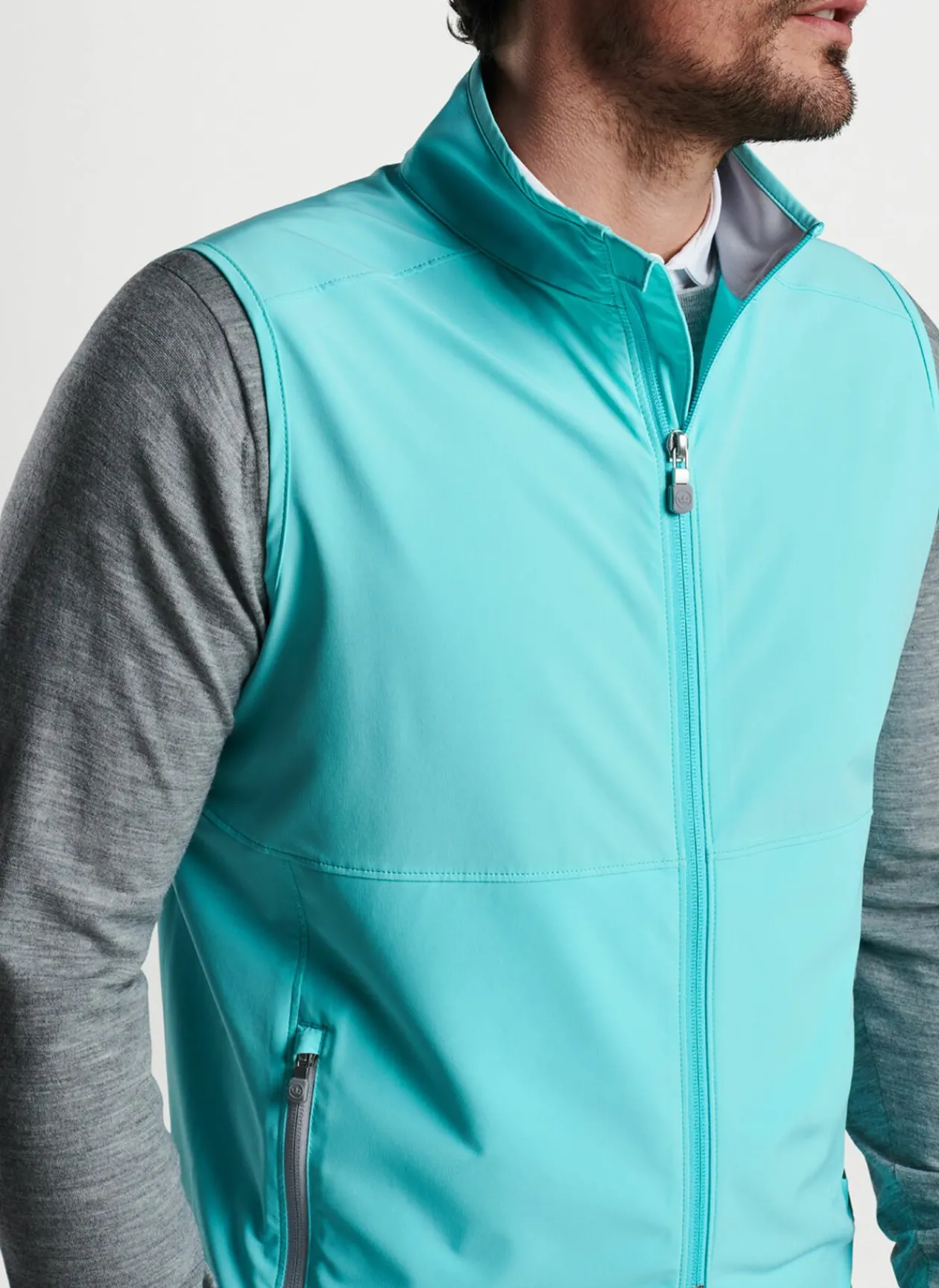 Peter Millar Vests|Flex Adapt Full-Zip Vest