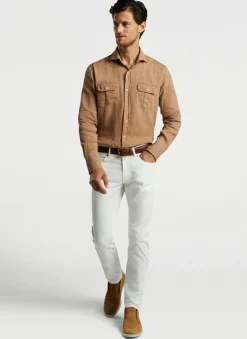 Peter Millar Sport Shirts|Florian Linen Sport Shirt