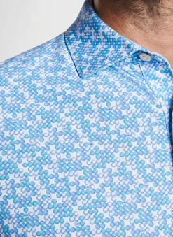 Peter Millar Sun Protection Apparel|Game Over Performance Mesh Polo