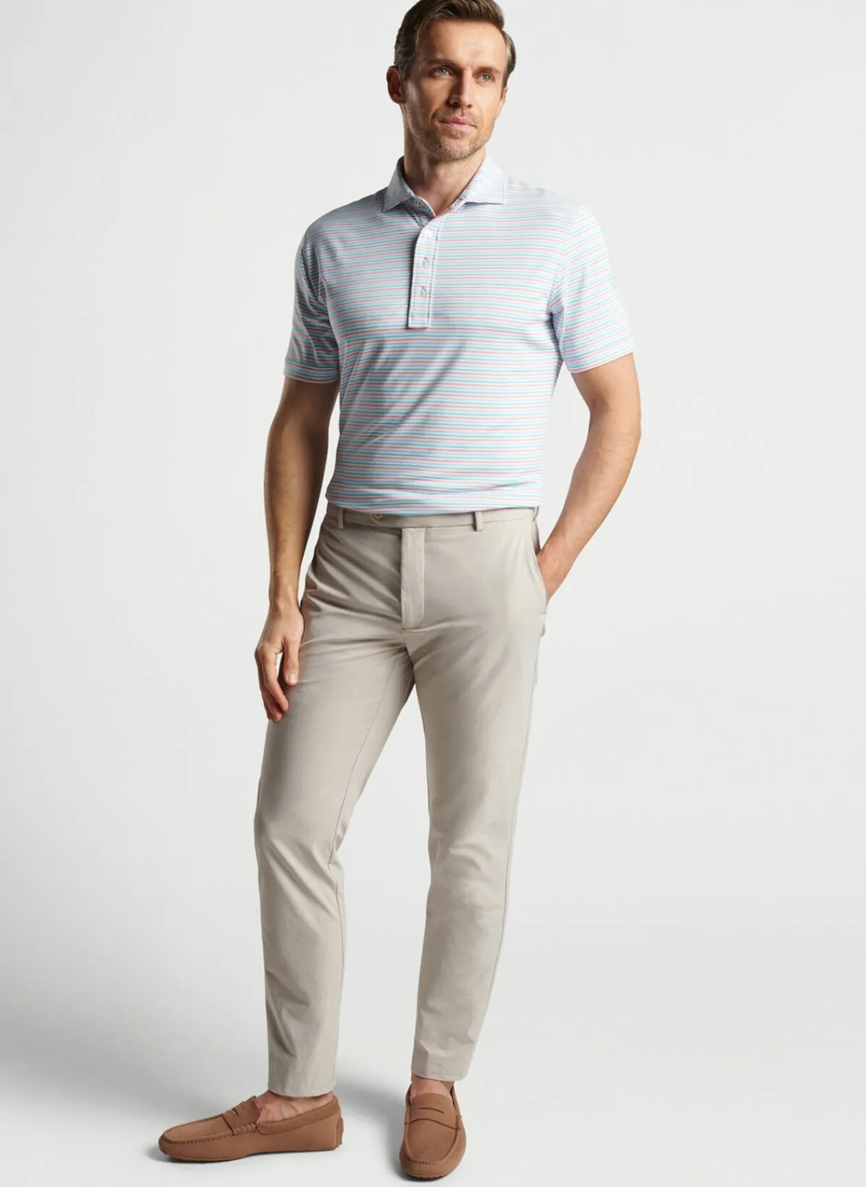 Peter Millar Polos|Garcia Performance Jersey Polo