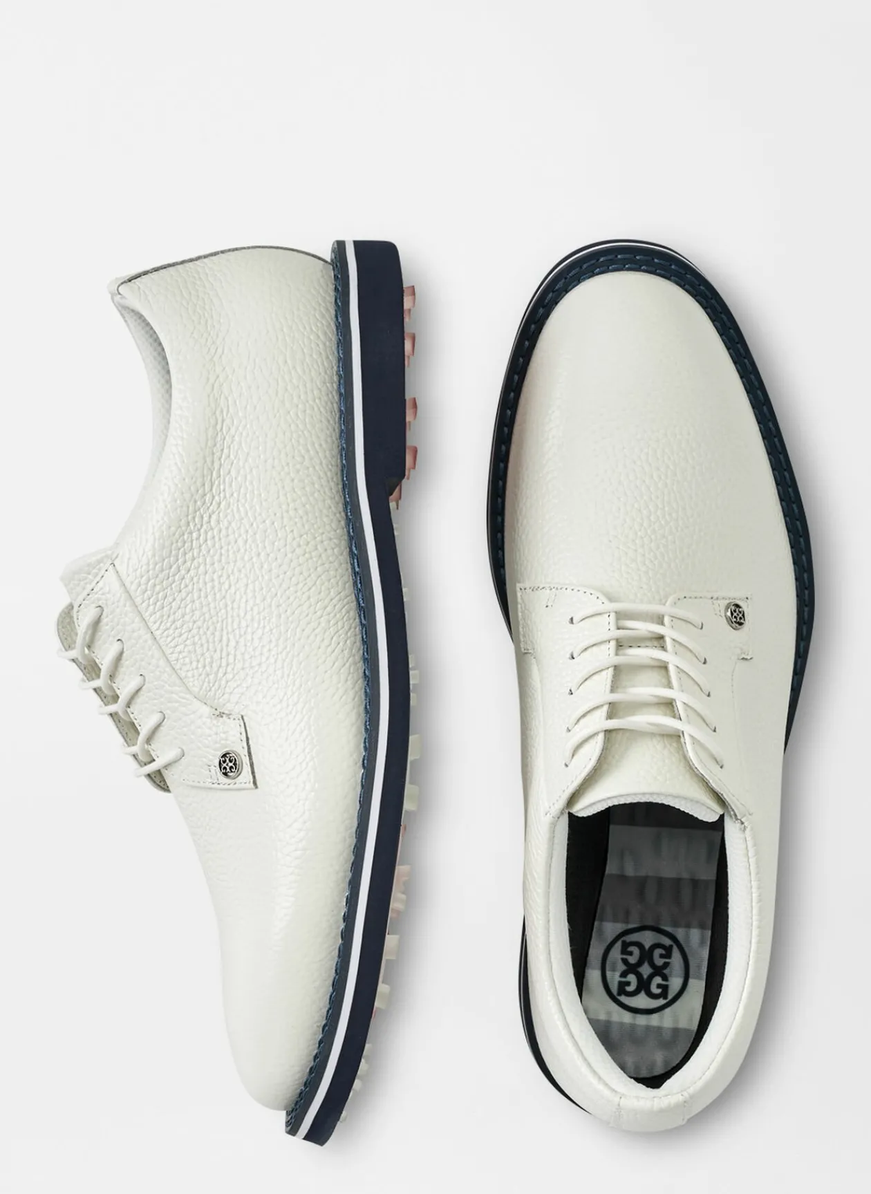 Peter Millar Golf Shoes|G/Fore Gallivanter Pebble Leather Golf Shoe