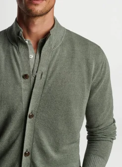 Peter Millar Sweaters|Glasgow Button Front Sweater