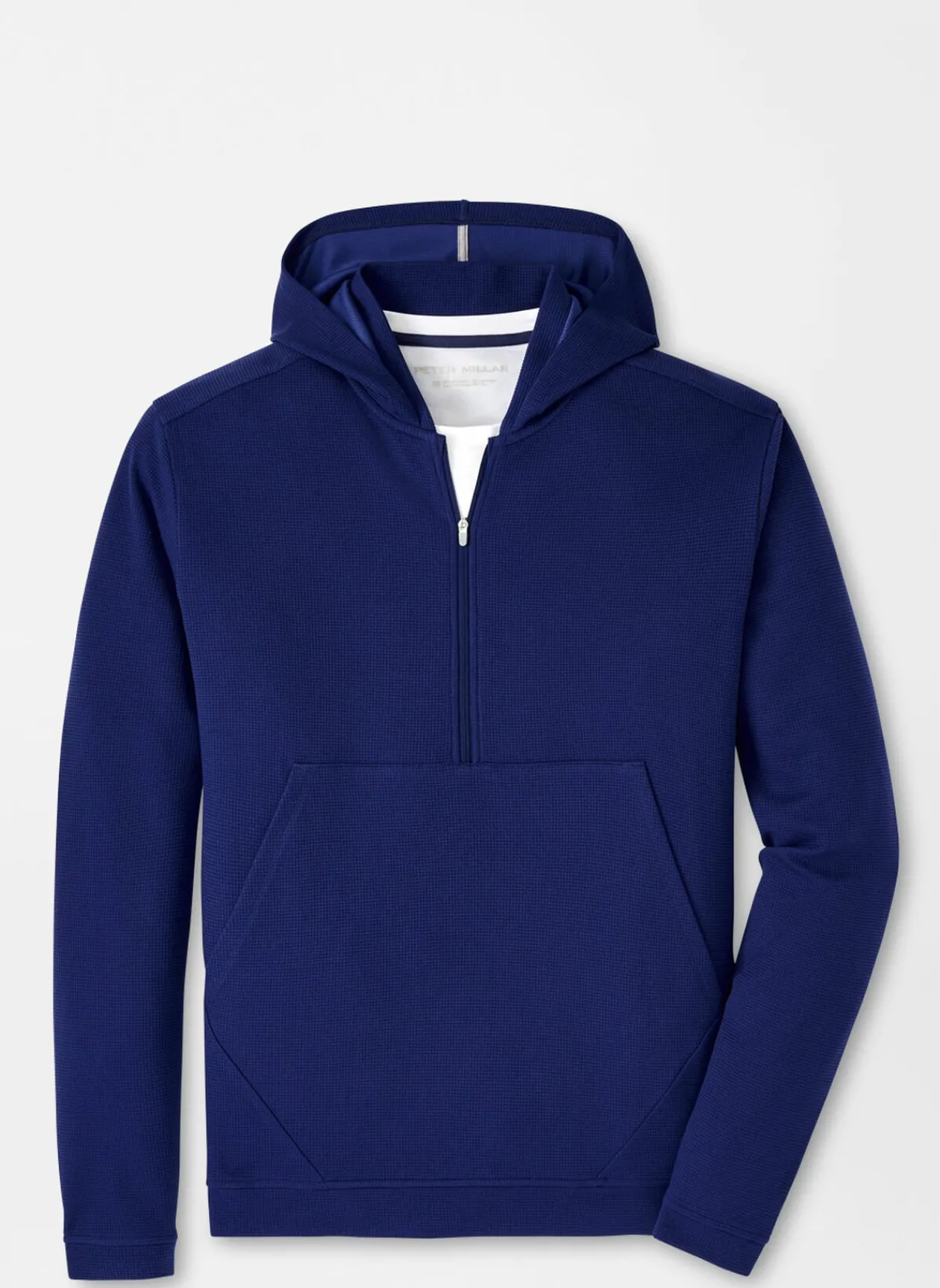 Peter Millar Pullovers & Hoodies|Grid Performance Half-Zip Hoodie