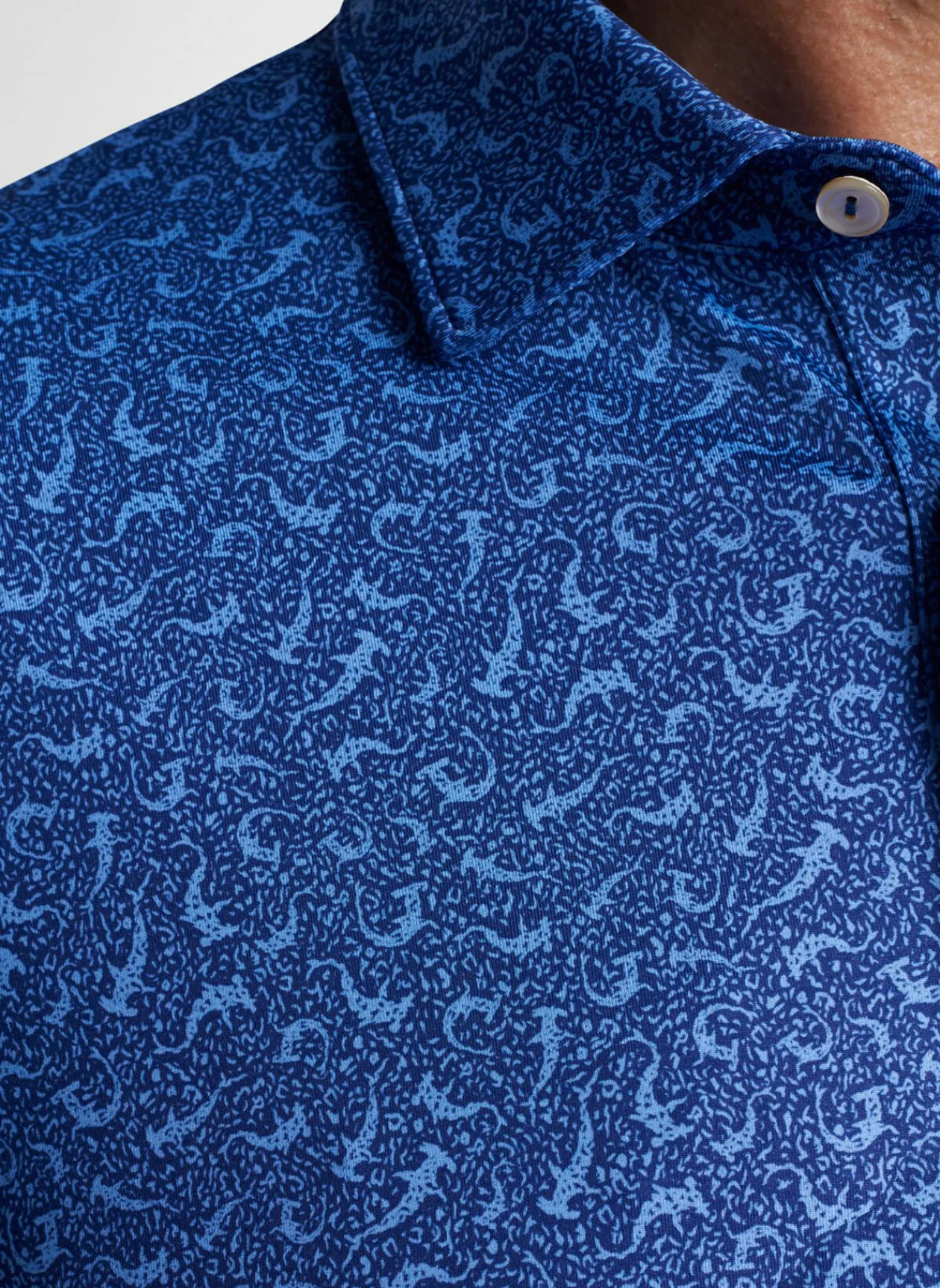 Peter Millar Sun Protection Apparel|Hammer Time Performance Jersey Polo