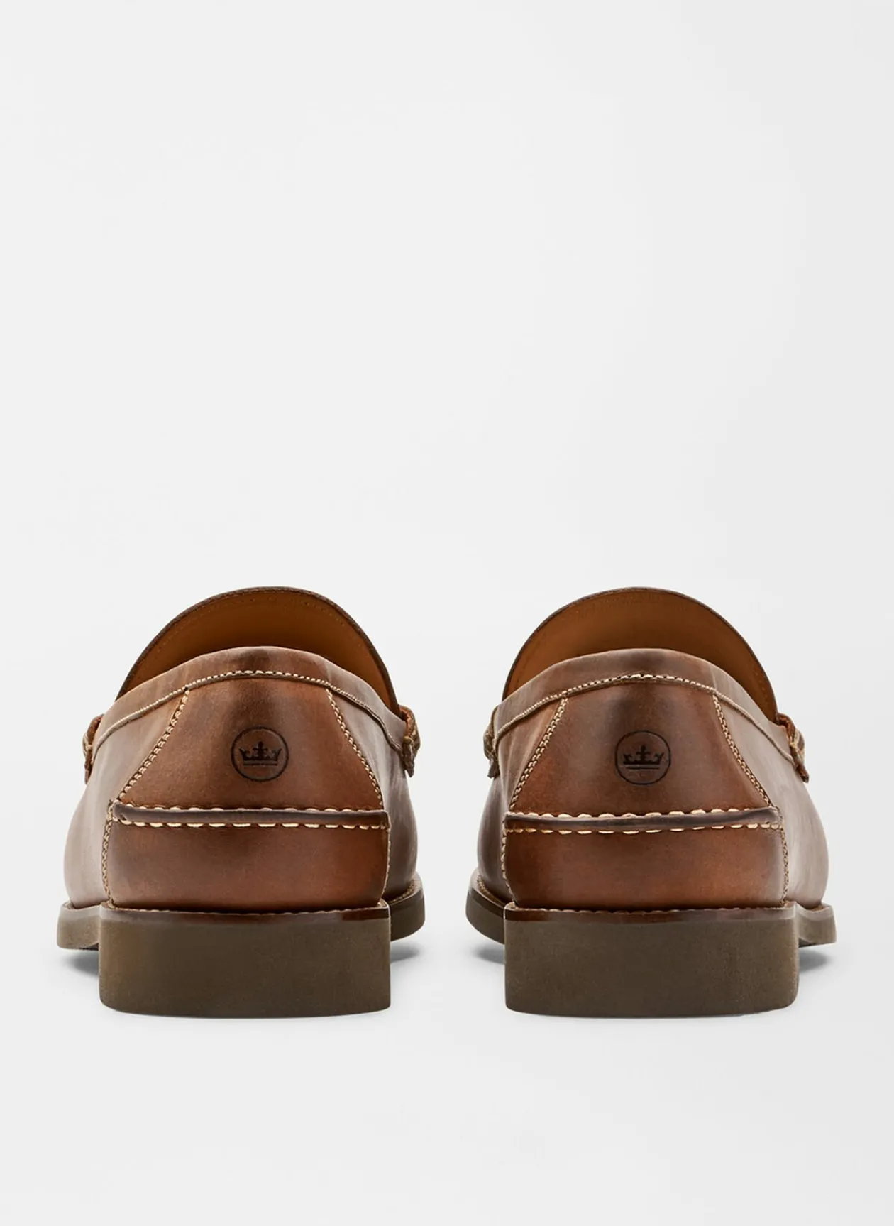 Peter Millar Loafers & Boots|Handsewn Leather Penny Loafer