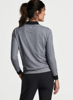 Peter Millar Pullovers & Layers|Hexagons Print Birdie Sport Sweatshirt