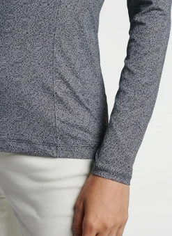 Peter Millar Pullovers & Layers|Hexagons Print Sun Shirt
