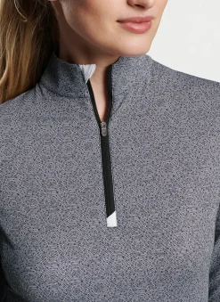 Peter Millar Pullovers & Layers|Hexagons Print Sun Shirt