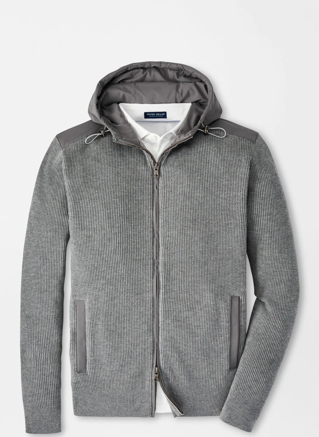 Peter Millar Sweaters|Holdridge Hybrid Full-Zip Cardigan