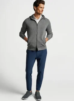 Peter Millar Sweaters|Holdridge Hybrid Full-Zip Cardigan