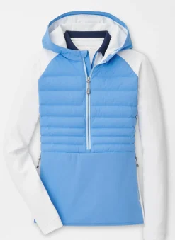 Peter Millar Women'S Golf Outerwear|Hooded Merge Jacket
