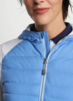 Peter Millar Women'S Golf Outerwear|Hooded Merge Jacket