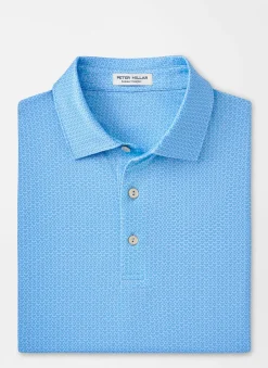 Peter Millar Sun Protection Apparel|I'Ll Have It Neat Performance Jersey Polo