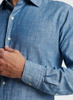 Peter Millar Sport Shirts|Japanese Selvedge Sport Shirt