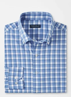 Peter Millar Sport Shirts|Joplin Performance Poplin Sport Shirt