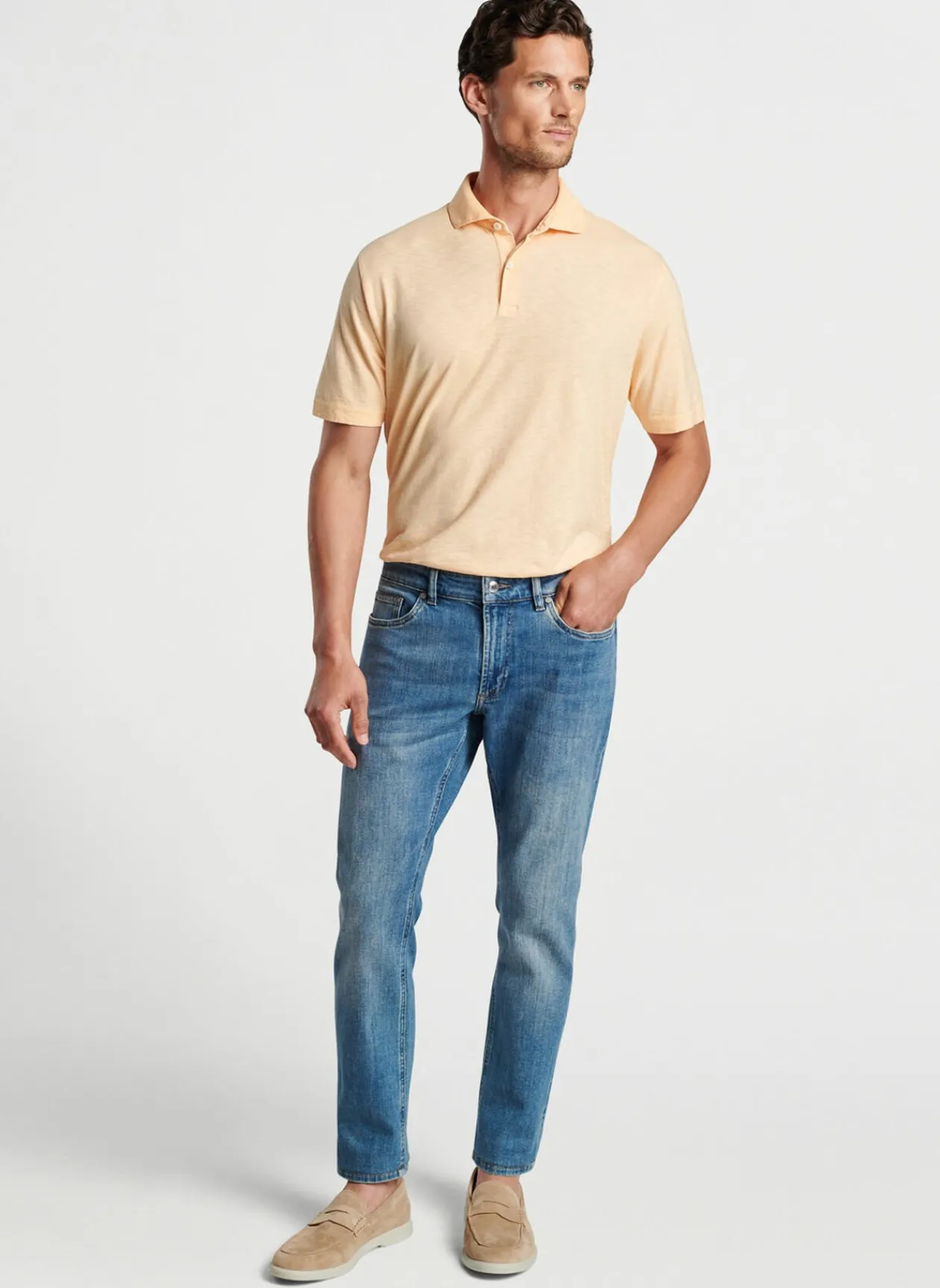 Peter Millar Polos|Journeyman Short Sleeve Polo