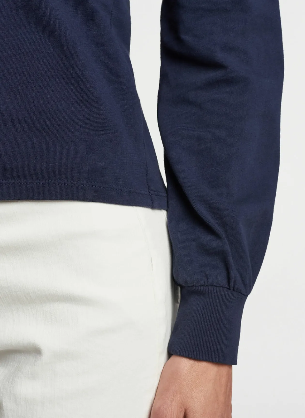 Peter Millar Polos & Shirts|Kate Long-Sleeve Scoop Neck Henley