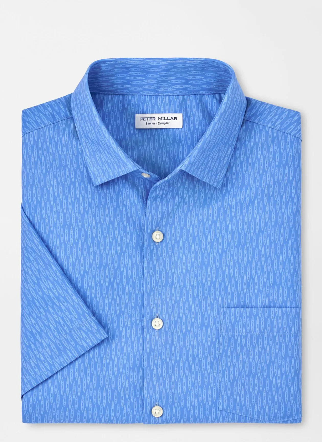 Peter Millar Sport Shirts|Kayaks Performance Poplin Sport Shirt