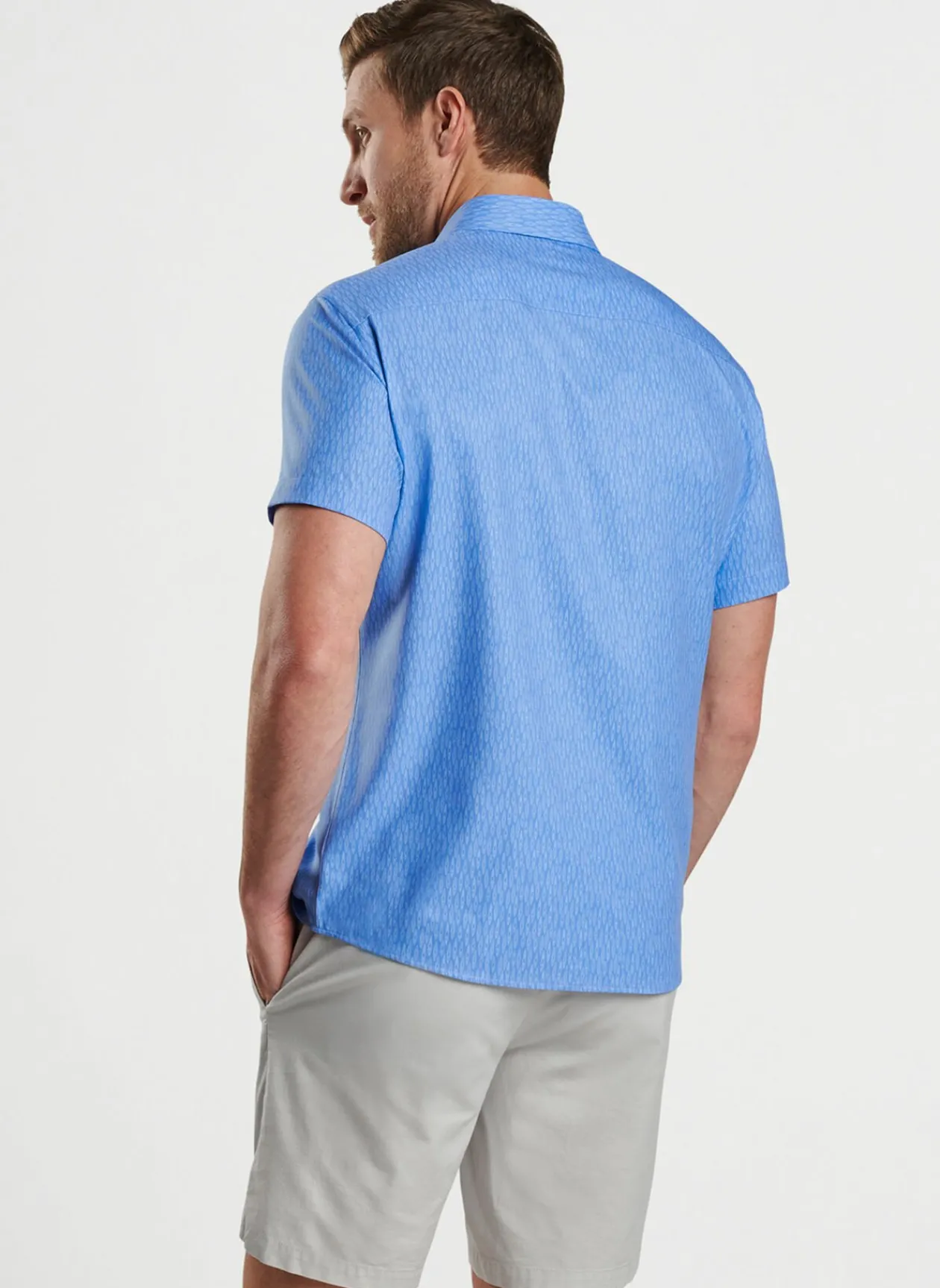 Peter Millar Sport Shirts|Kayaks Performance Poplin Sport Shirt