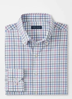 Peter Millar Sport Shirts|Kimball Performance Poplin Sport Shirt