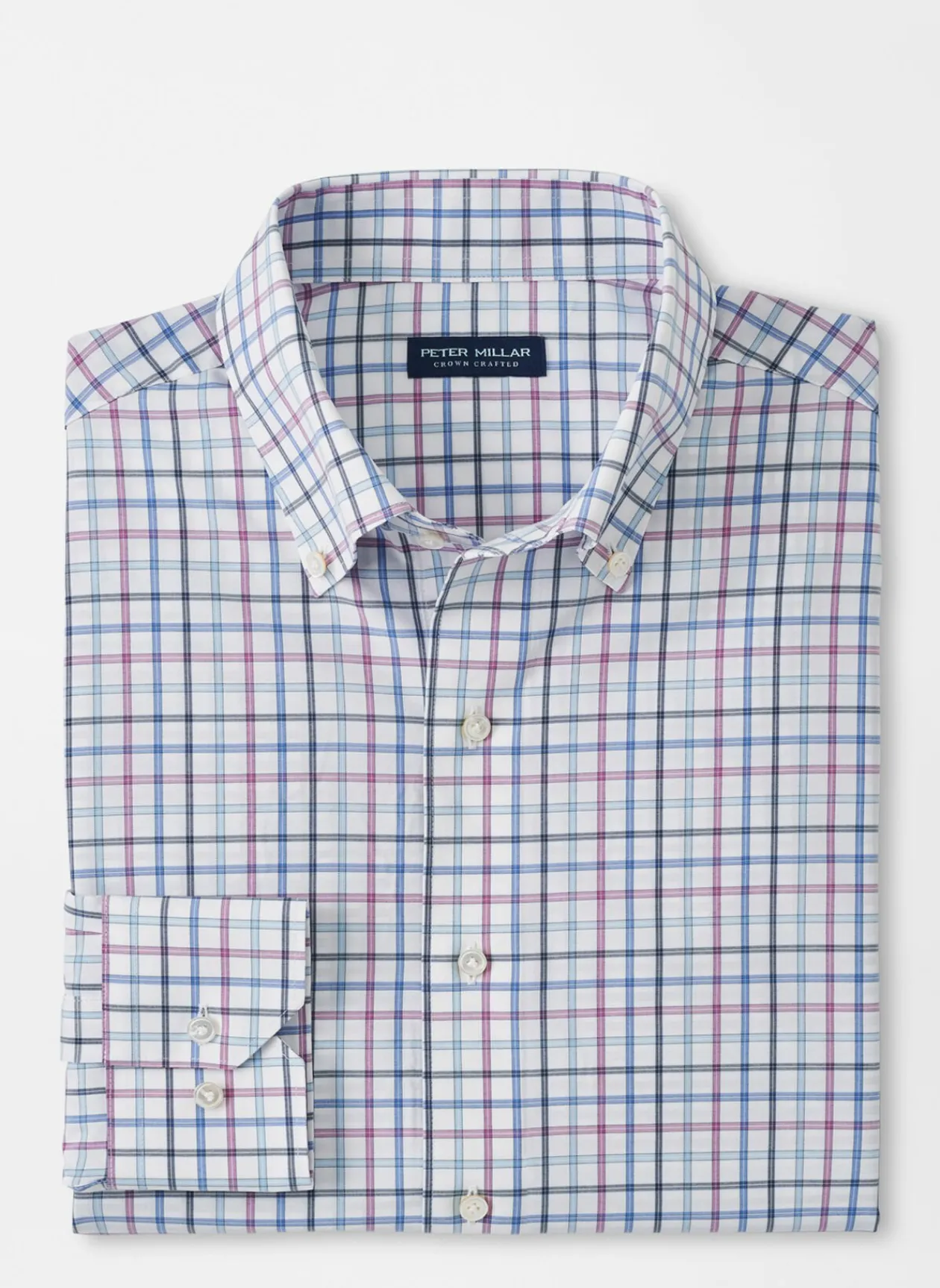 Peter Millar Sport Shirts|Kimball Performance Poplin Sport Shirt