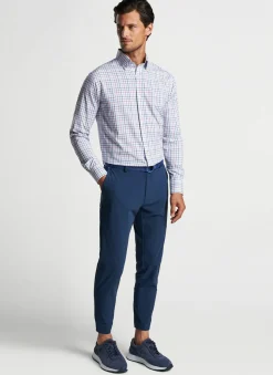 Peter Millar Sport Shirts|Kimball Performance Poplin Sport Shirt