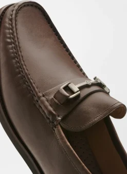 Peter Millar Loafers & Boots|Leather Bit Loafer