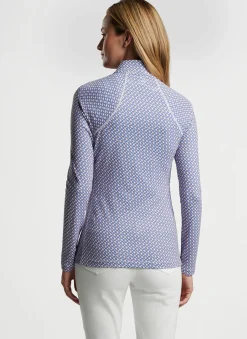 Peter Millar Pullovers & Layers|Links Print Raglan Sleeve Perth Layer