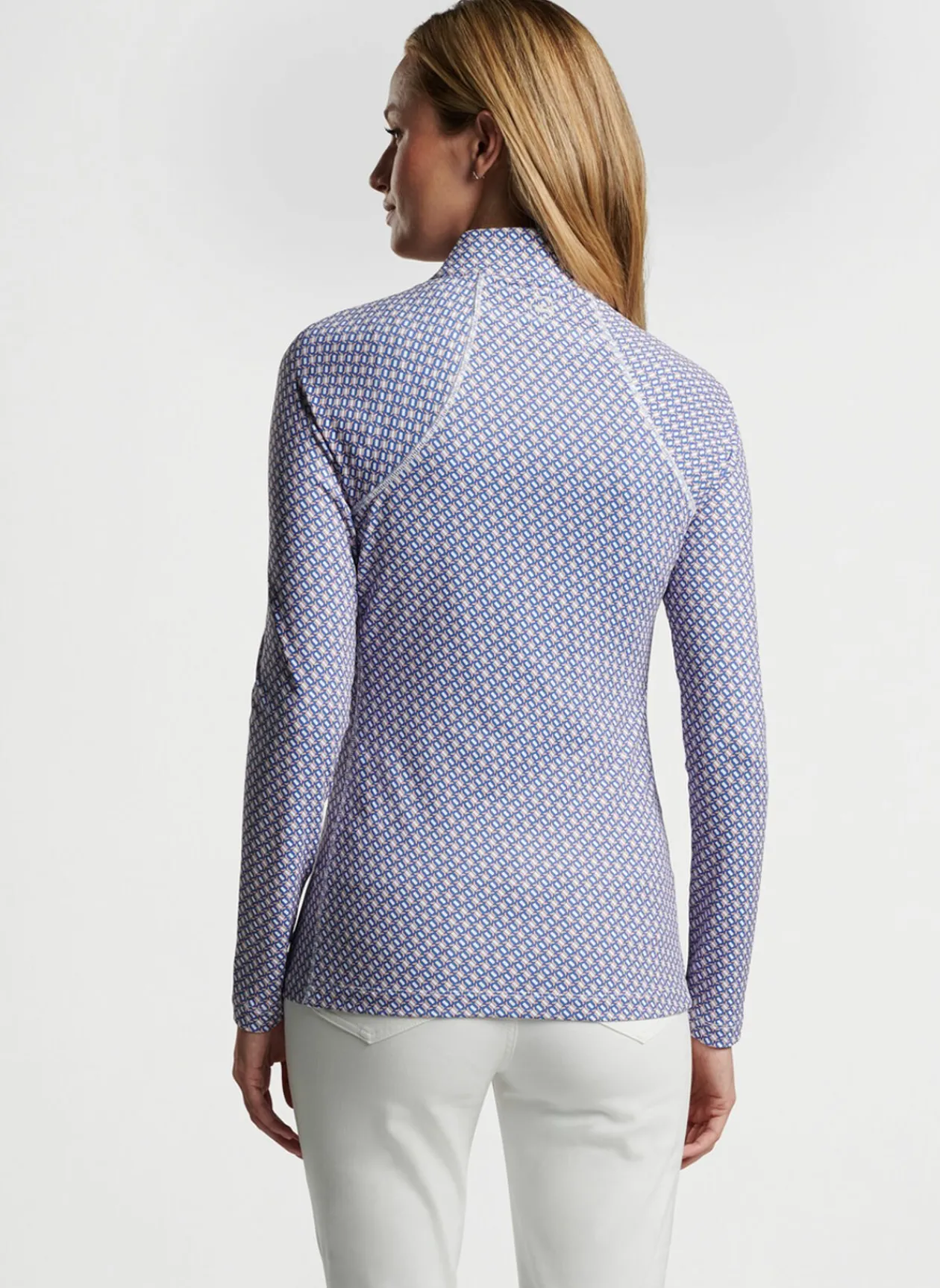 Peter Millar Pullovers & Layers|Links Print Raglan Sleeve Perth Layer