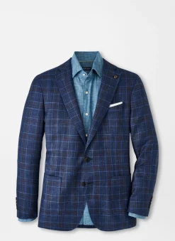 Peter Millar Sport Coats|Lowell Plaid Soft Jacket