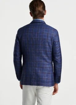 Peter Millar Sport Coats|Lowell Plaid Soft Jacket