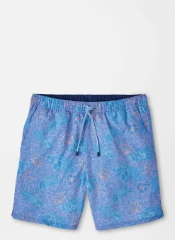 Peter Millar Swim Trunks|Making Waves Swim Trunk