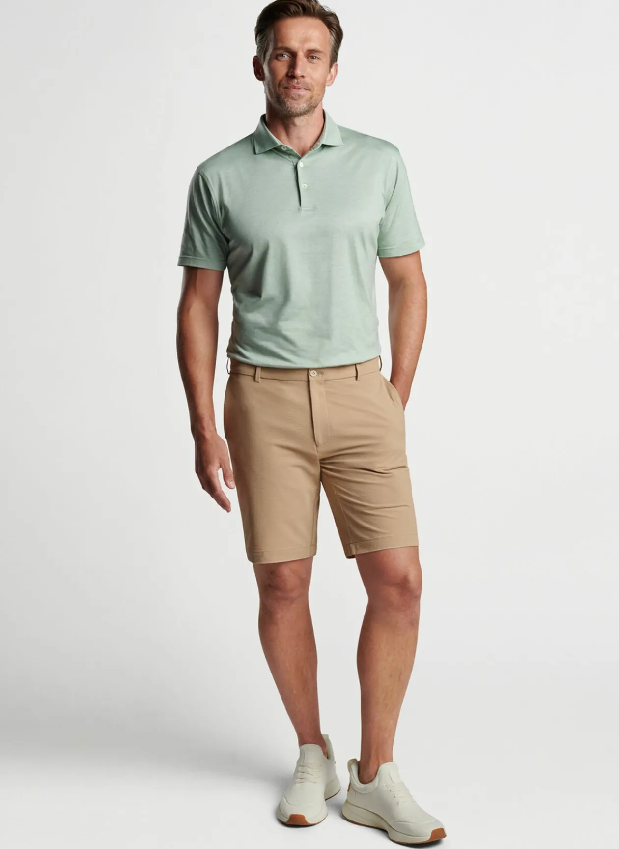 Peter Millar Shorts|Matlock Seersucker Performance Short