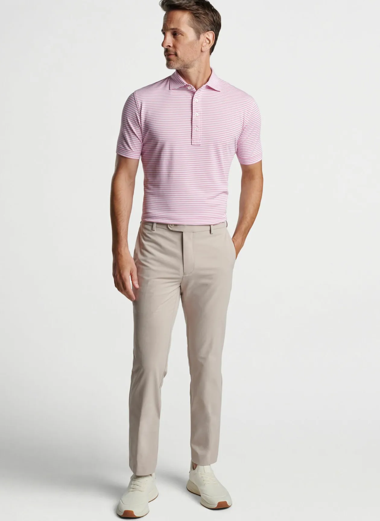 Peter Millar Polos|Mood Performance Mesh Polo