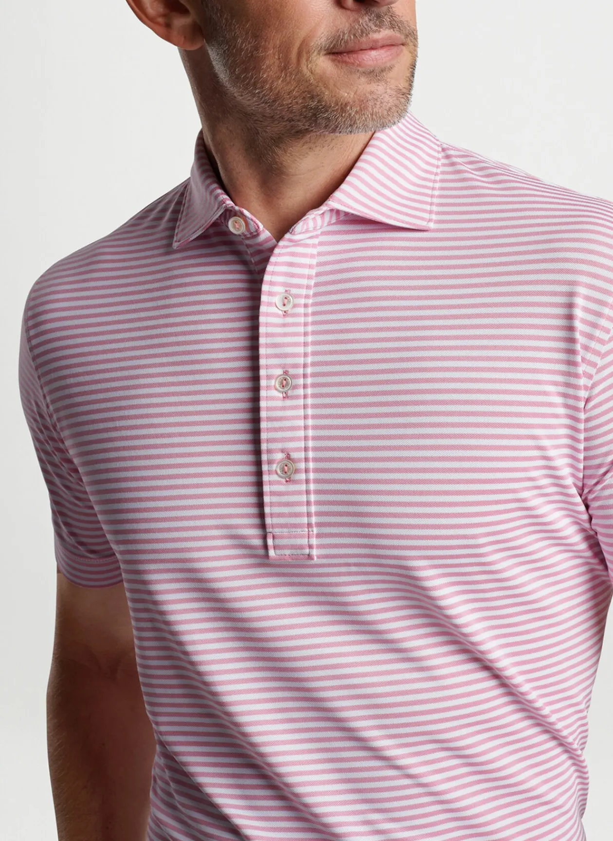 Peter Millar Polos|Mood Performance Mesh Polo