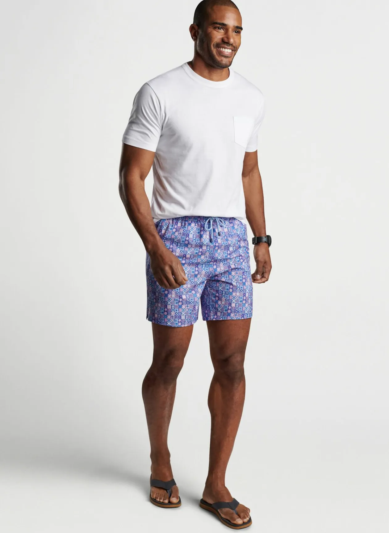 Peter Millar Swim Trunks|Mosaic Madness Swim Trunk