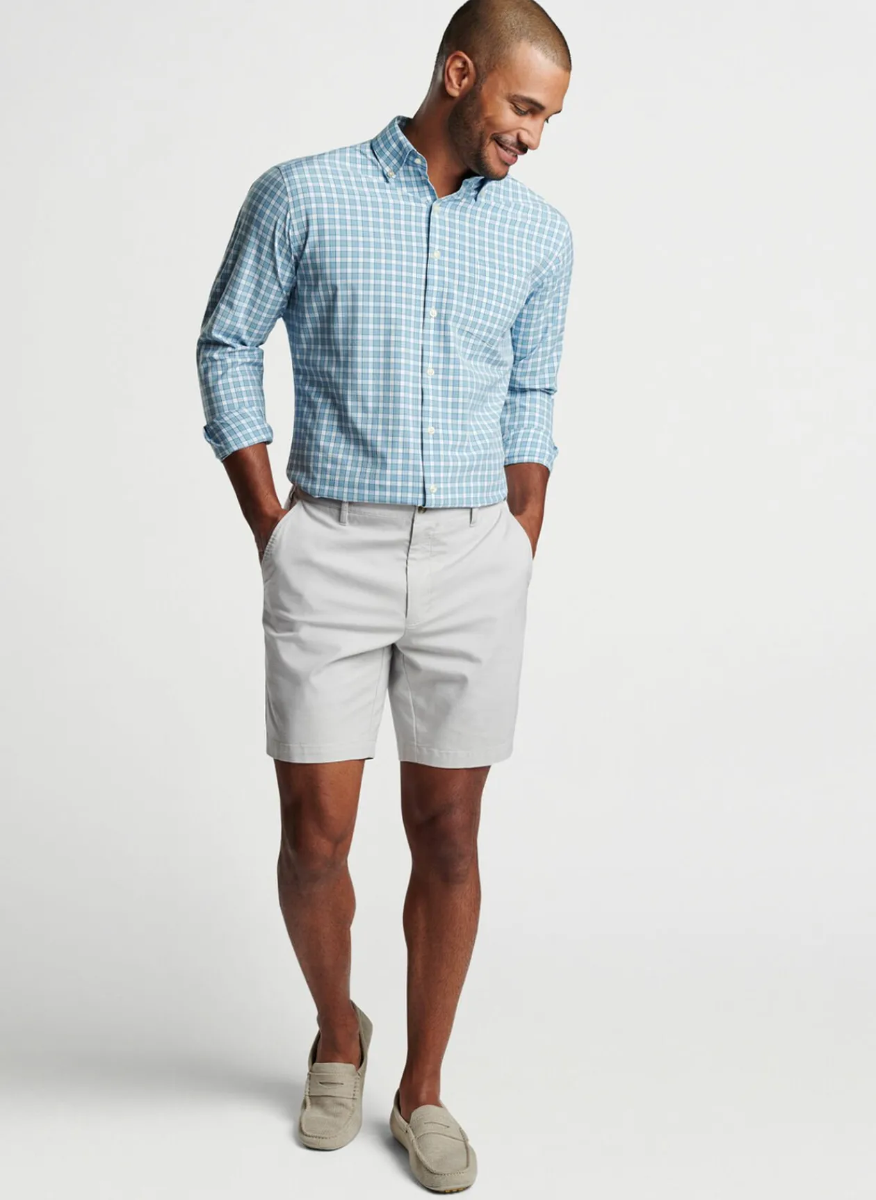 Peter Millar Sport Shirts|Murphys Performance Poplin Sport Shirt