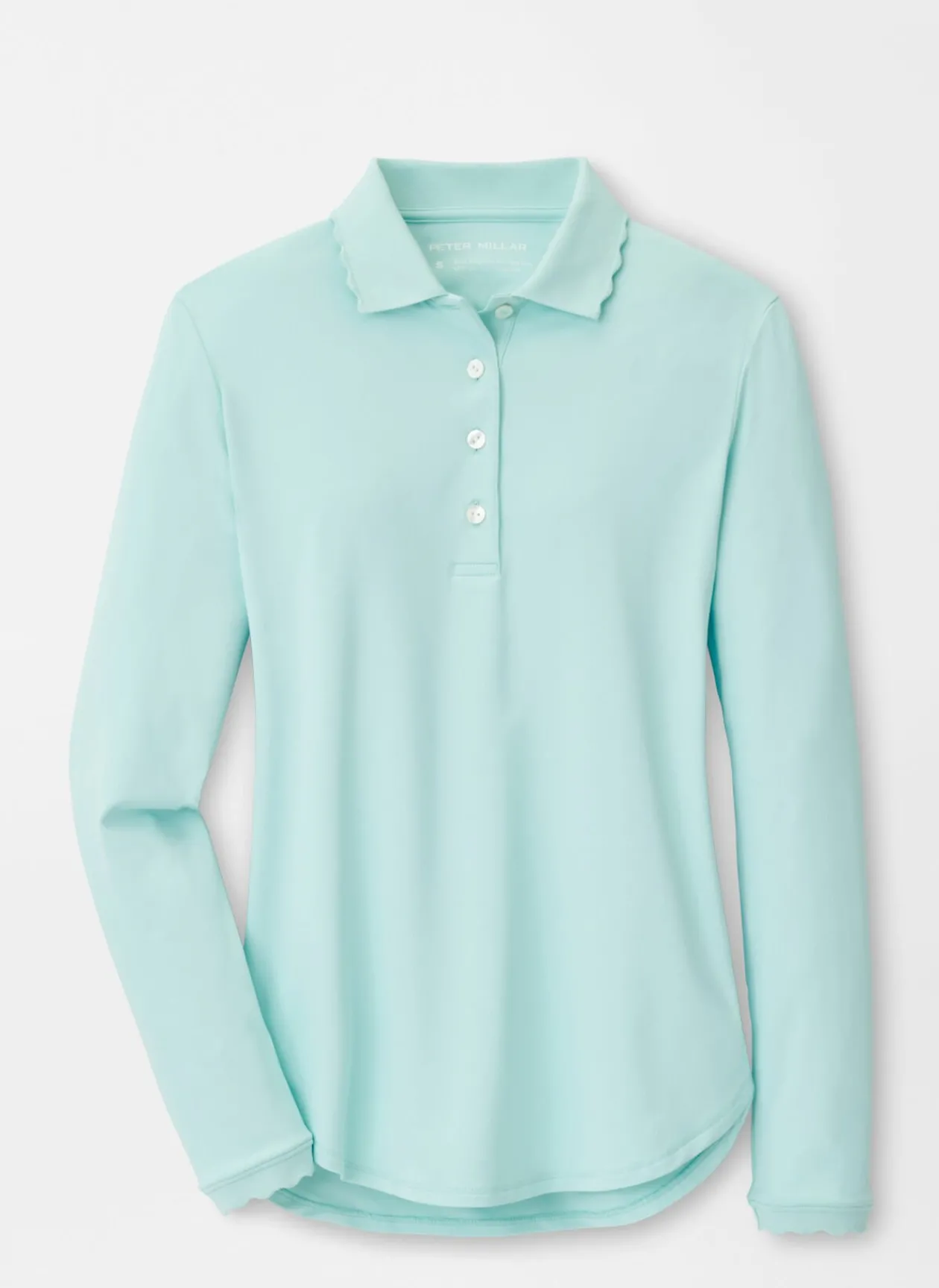 Peter Millar Polos & Shirts|Opal Long-Sleeve Stretch Jersey Polo
