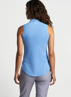 Peter Millar Polos & Shirts|Opal Sleeveless Stretch Jersey Polo